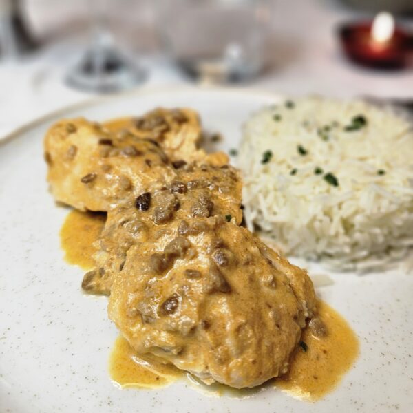 Pollo salsa Satay