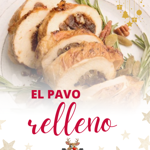 PAVO RELLENO NAVIDAD MOBIL