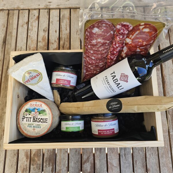 La caja picoteo francés para Papá