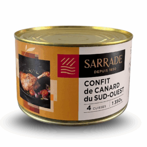 Confit de pato 4 muslos