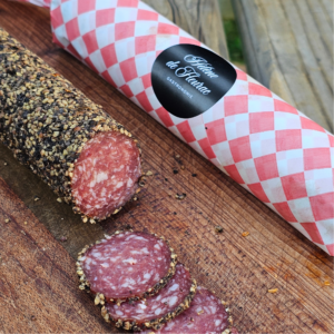 Saucisson con pimienta
